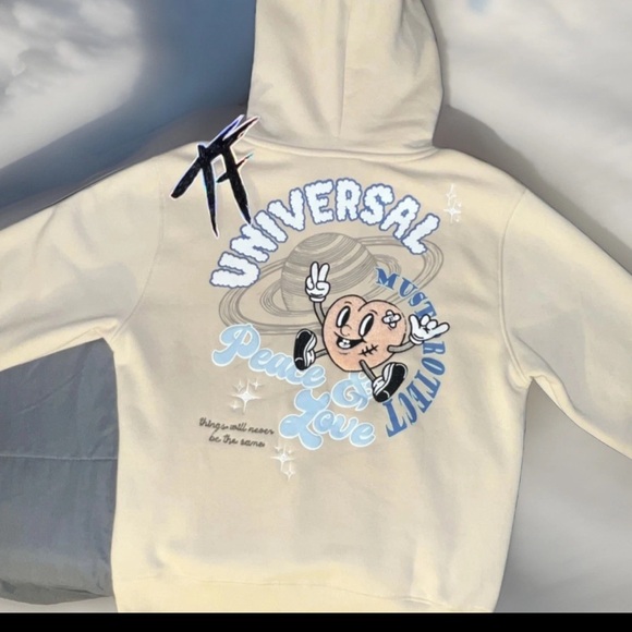 Smokerise Other - *LIMITED EDITION* “UNIVERSAL -THINGS WILL NEVER BE THE SAME-“ (SIZE L) HOODIE